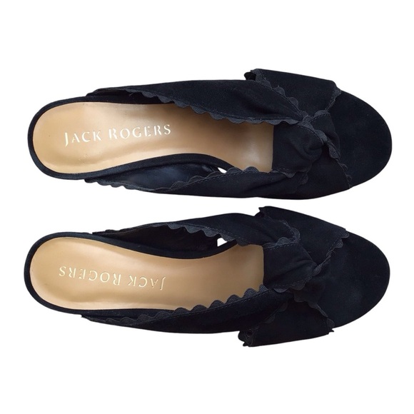 Jack Rogers Holly Block Heel Slide Sandals Size 8M - Picture 4 of 9